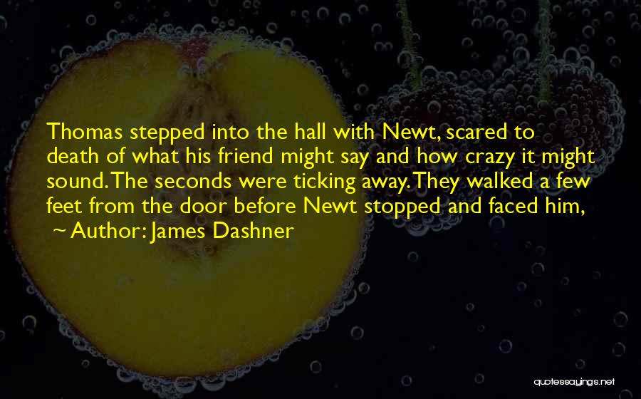 Crazy Friend A Best Friend Quotes By James Dashner