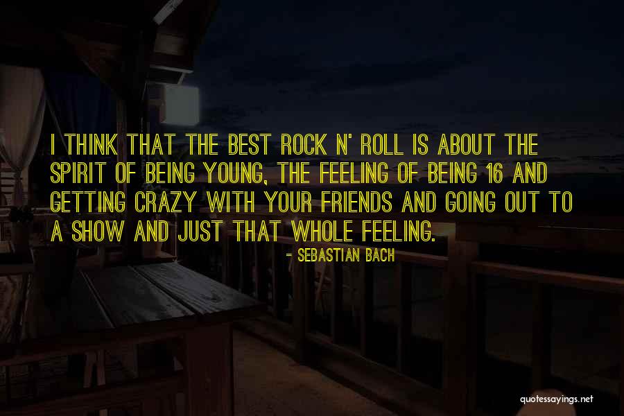 Crazy Friends Quotes By Sebastian Bach