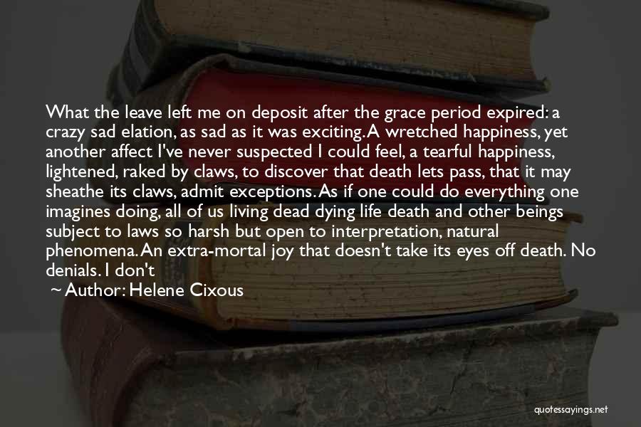 Crazy Moments Quotes By Helene Cixous