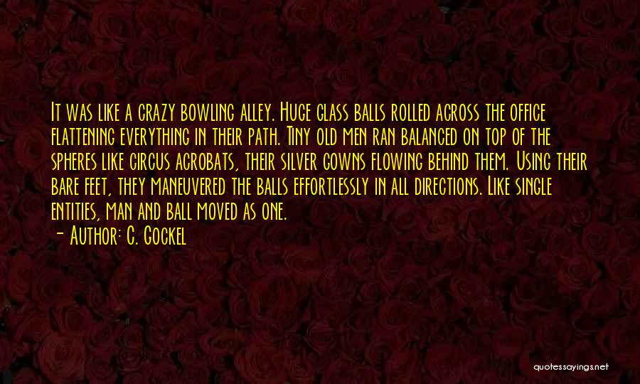 Crazy Old Man Quotes By C. Gockel