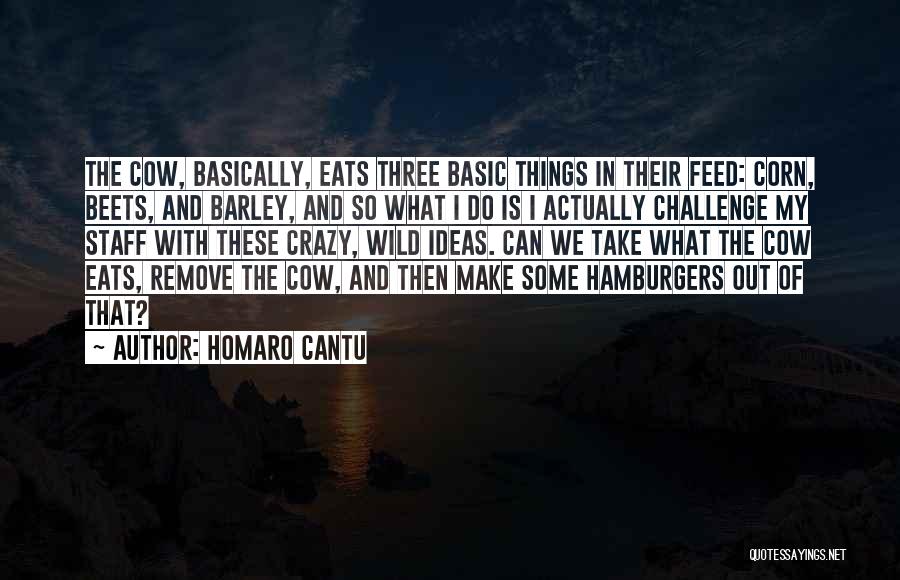 Crazy Things I Do Quotes By Homaro Cantu