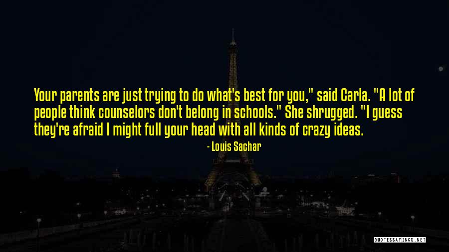 Crazy With You Quotes By Louis Sachar