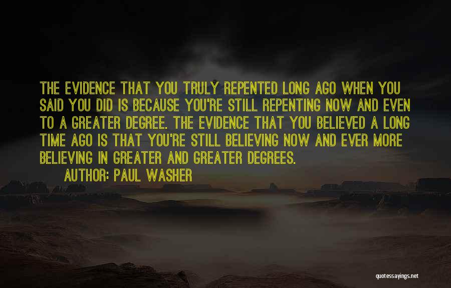 Cre Quotes By Paul Washer