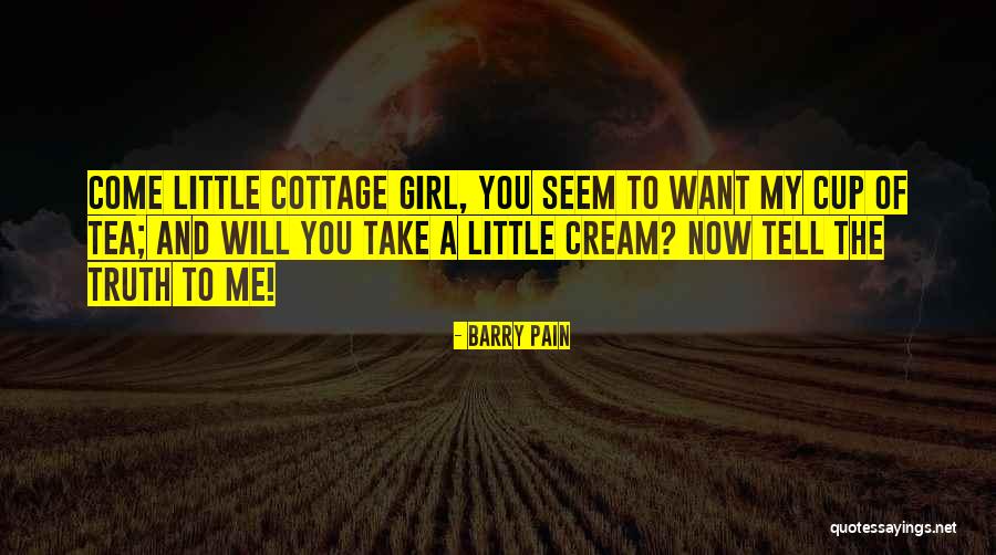 Cream Tea Quotes By Barry Pain Cream Tea Quotes By Barry Pain