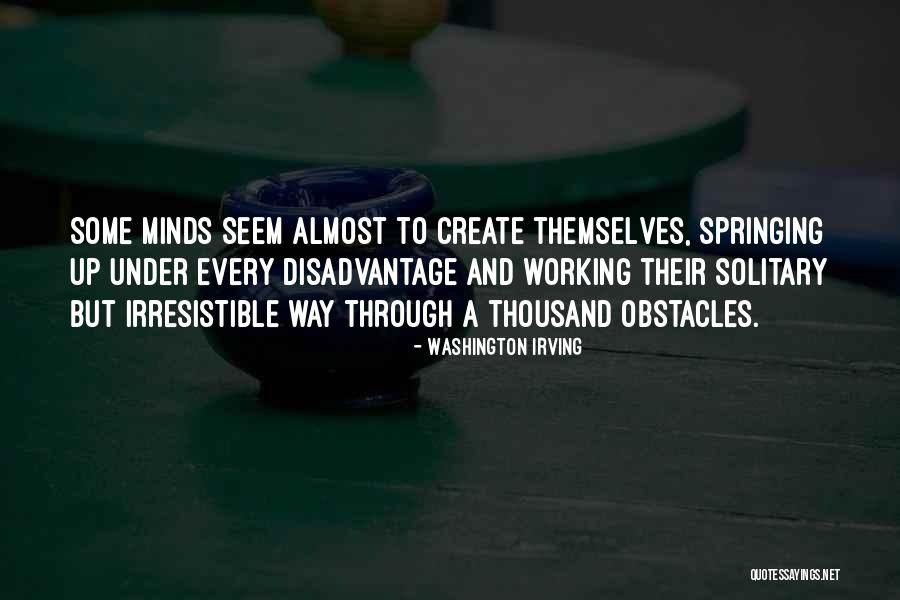 Create A Way Quotes By Washington Irving Create A Way Quotes By Washington Irving