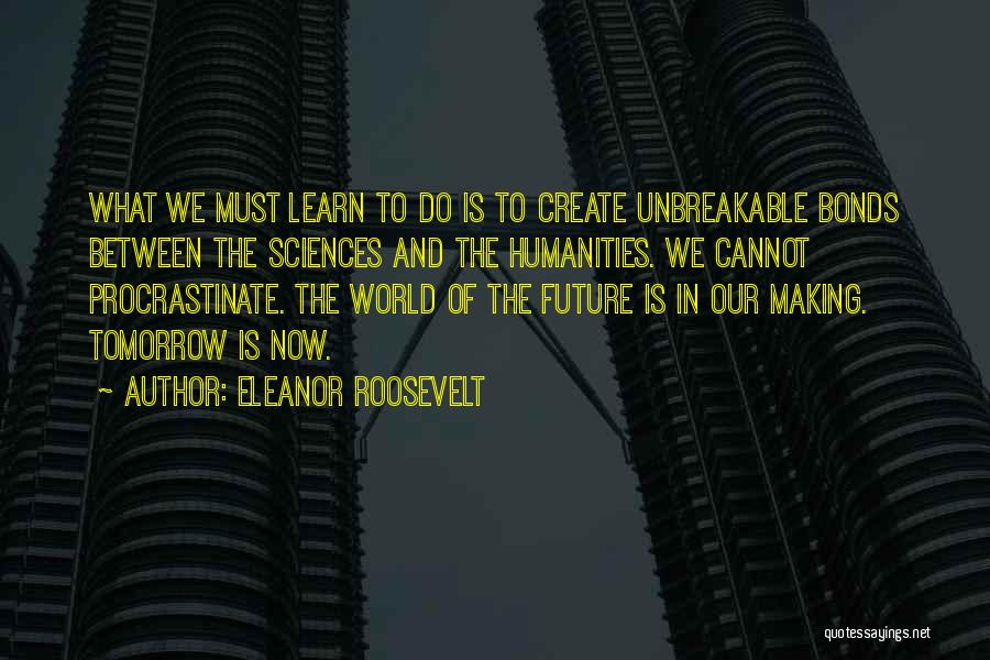 Create Our Future Quotes By Eleanor Roosevelt