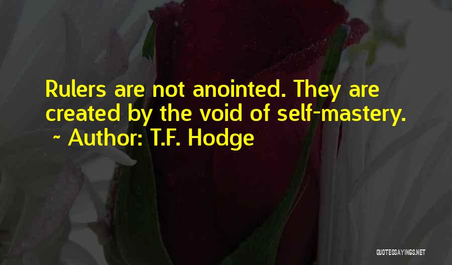 Create Quotes By T.F. Hodge