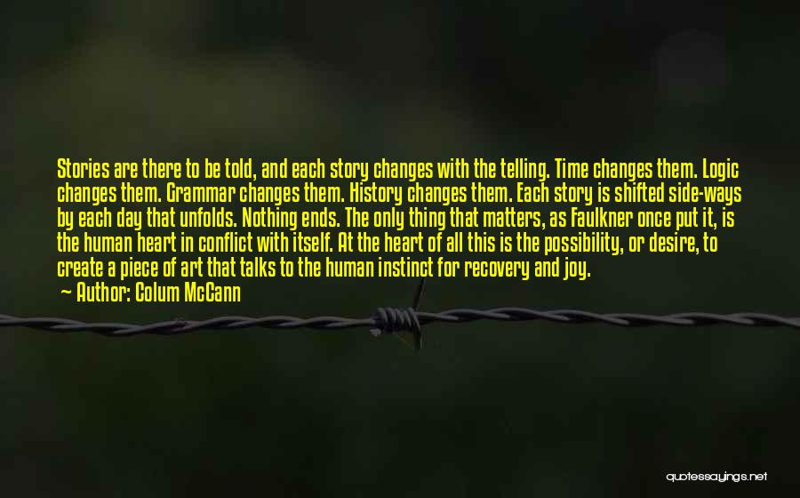 Create Time Quotes By Colum McCann