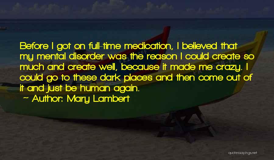 Create Time Quotes By Mary Lambert