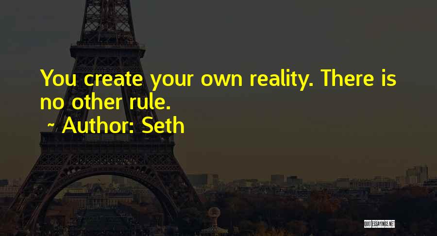 Create Your Own Reality Quotes By Seth