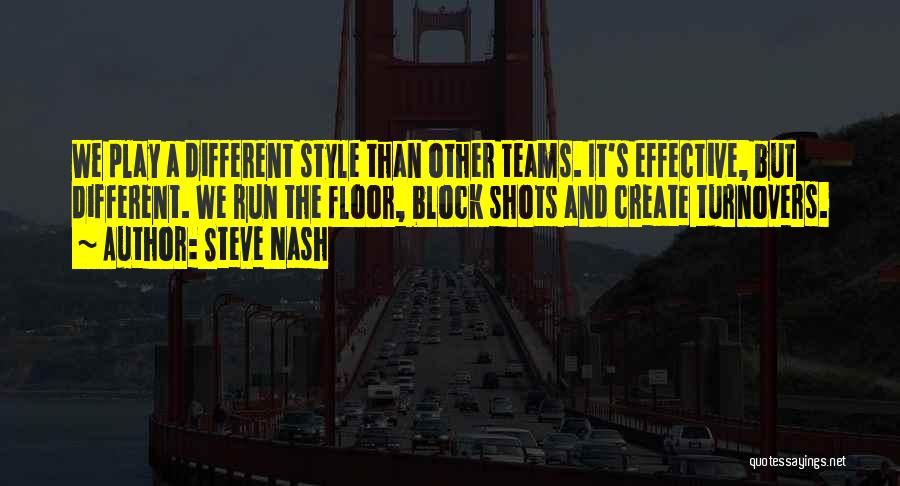 Create Your Own Style Quotes By Steve Nash