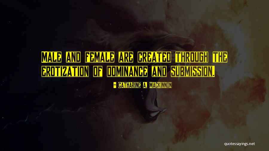 Created Them Male Quotes By Catharine A. MacKinnon Created Them Male Quotes By Catharine A. MacKinnon