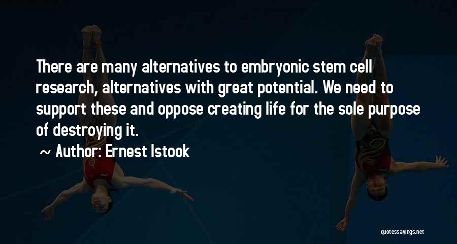 Creating A Great Life Quotes By Ernest Istook