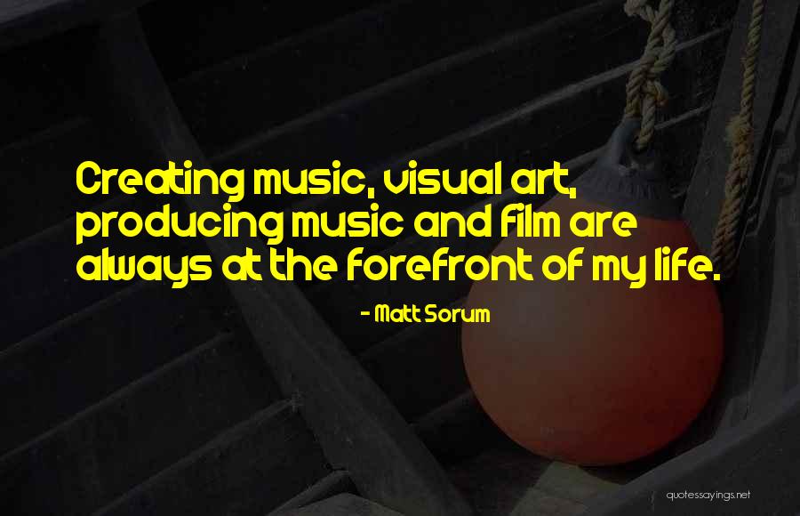 Creating And Art Quotes By Matt Sorum