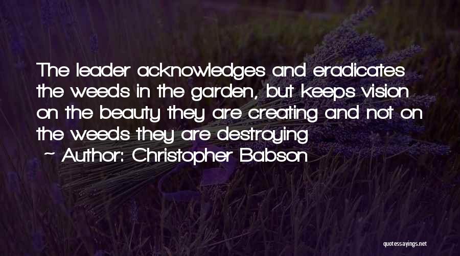 Creating And Destroying Quotes By Christopher Babson