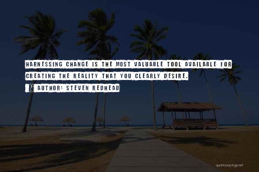 Creating Change Quotes By Steven Redhead