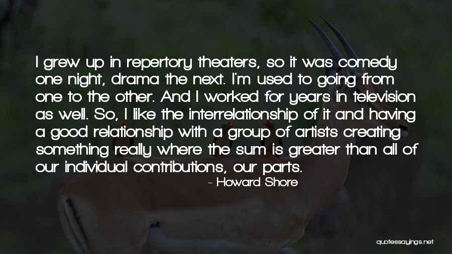 Creating Drama Quotes By Howard Shore