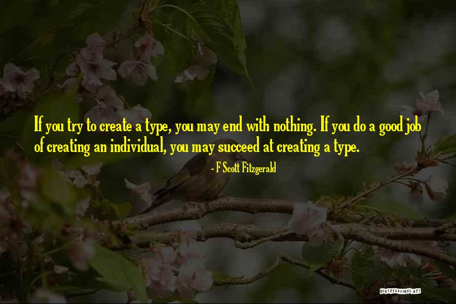 Creating Jobs Quotes By F Scott Fitzgerald