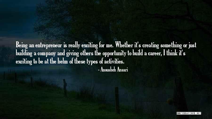 Creating Opportunity Quotes By Anousheh Ansari