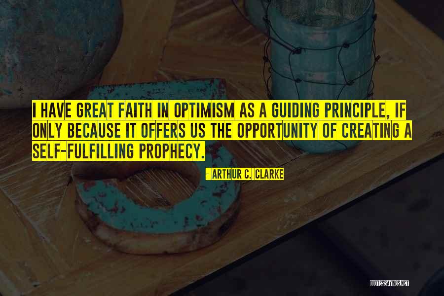 Creating Opportunity Quotes By Arthur C. Clarke