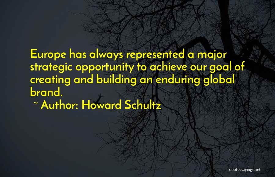 Creating Opportunity Quotes By Howard Schultz
