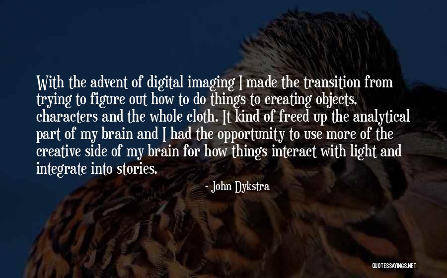 Creating Opportunity Quotes By John Dykstra Creating Opportunity Quotes By John Dykstra