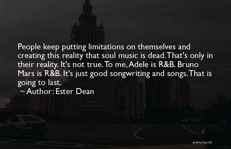 Creating Reality Quotes By Ester Dean