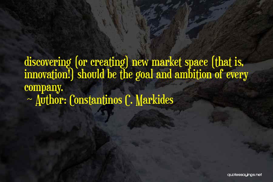 Creating Space Quotes By Constantinos C. Markides