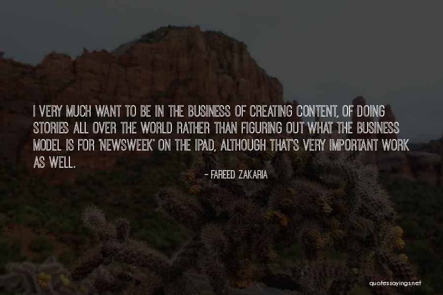 Creating Stories Quotes By Fareed Zakaria Creating Stories Quotes By Fareed Zakaria