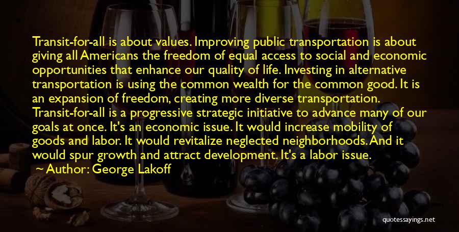 Creating Wealth Quotes By George Lakoff