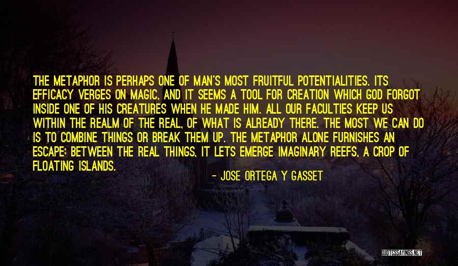 Creation And God Quotes By Jose Ortega Y Gasset