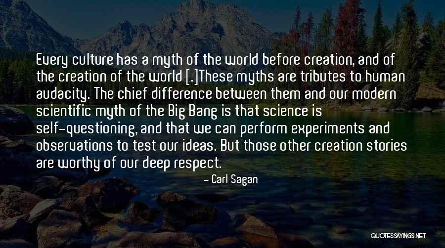 Creation Myths Quotes By Carl Sagan Creation Myths Quotes By Carl Sagan
