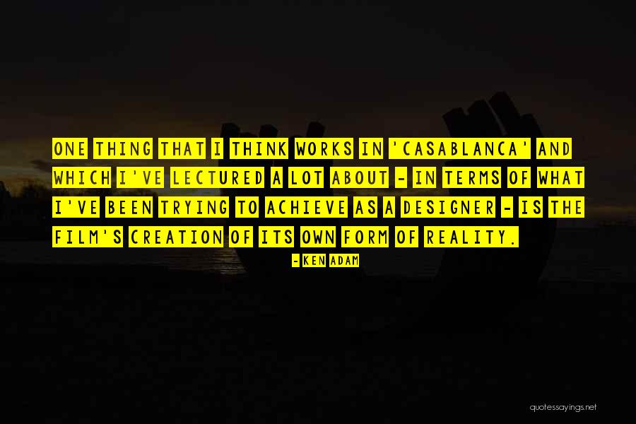 Creation Of Adam Quotes By Ken Adam Creation Of Adam Quotes By Ken Adam