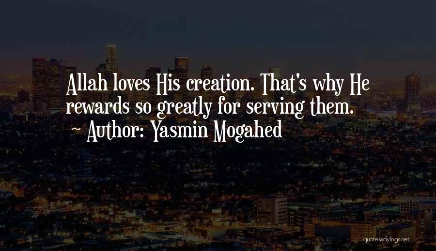 Creation Of Allah Quotes By Yasmin Mogahed
