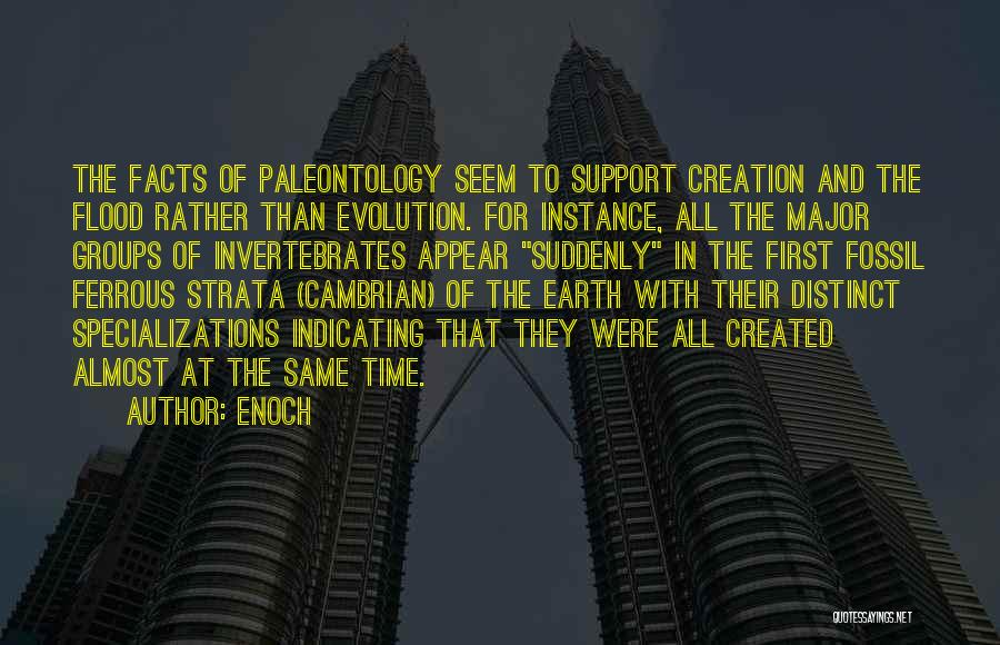 Creation Of Earth Quotes By Enoch