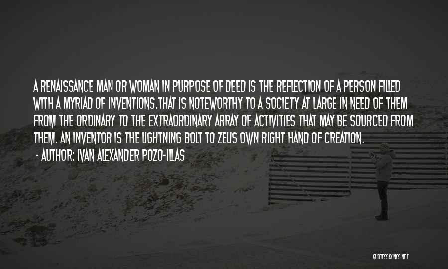 Creation Of Woman Quotes By Ivan Alexander Pozo-Illas