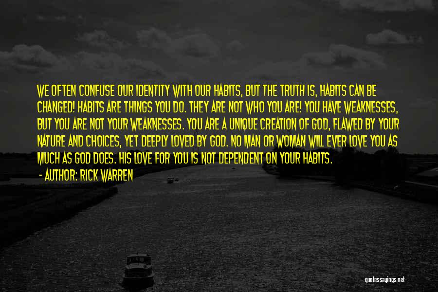 Creation Of Woman Quotes By Rick Warren