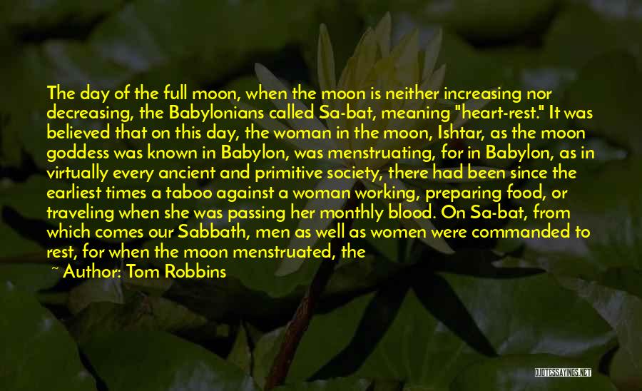 Creation Of Woman Quotes By Tom Robbins