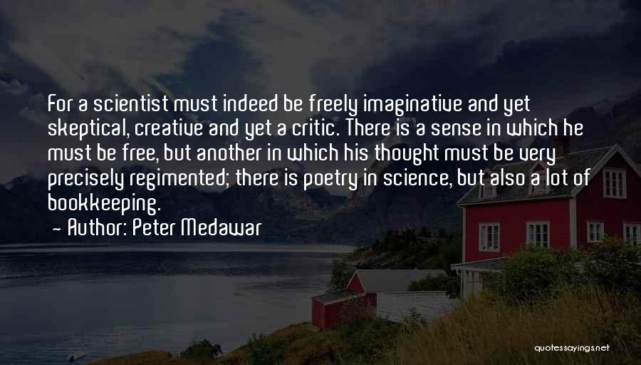 Creative And Imaginative Quotes By Peter Medawar