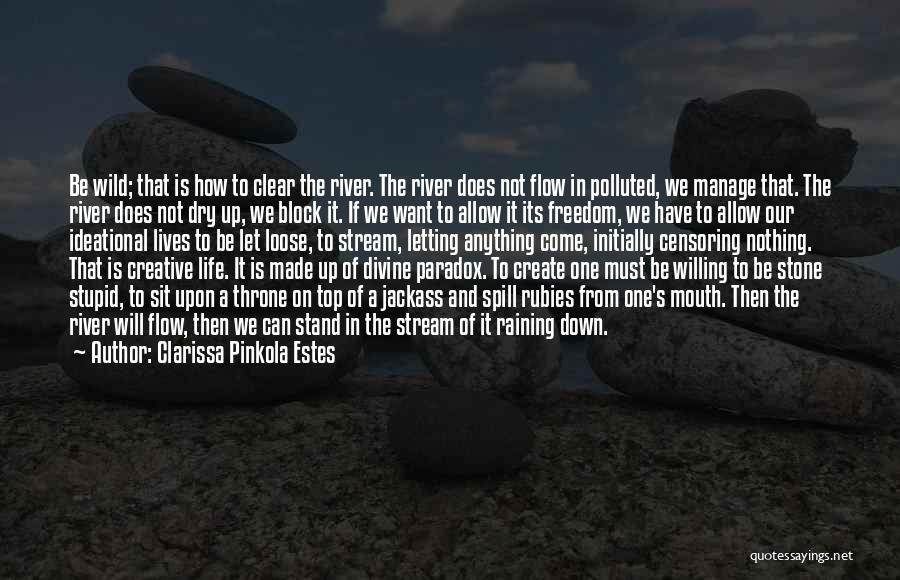 Creative Block Quotes By Clarissa Pinkola Estes