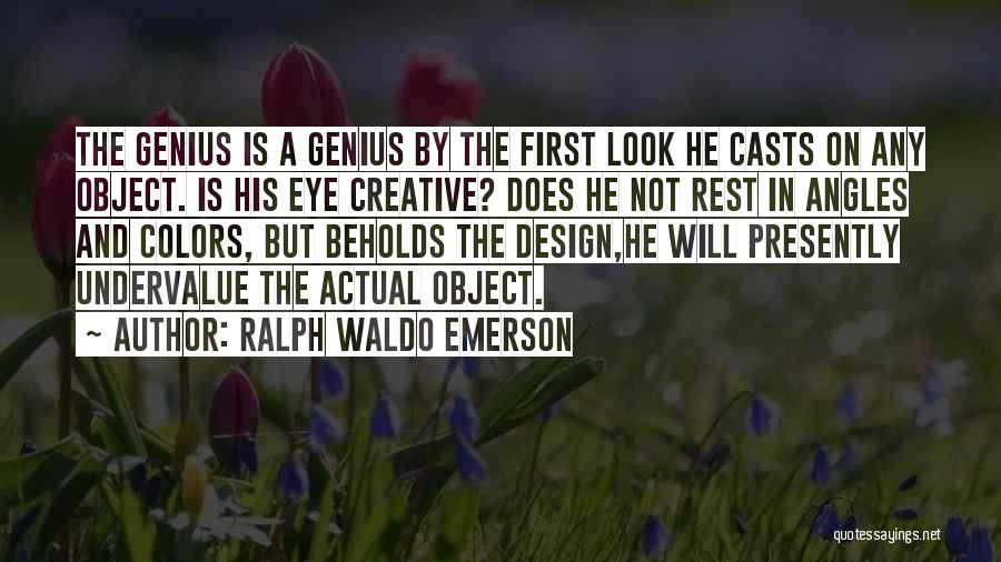 Creative Design Quotes By Ralph Waldo Emerson