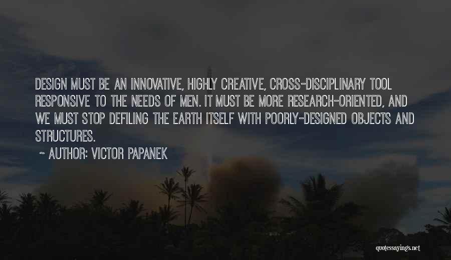 Creative Design Quotes By Victor Papanek