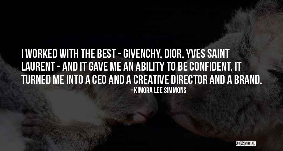 Creative Director Quotes By Kimora Lee Simmons