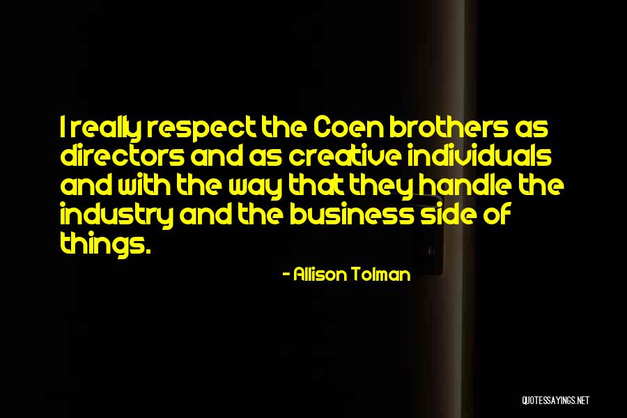 Creative Directors Quotes By Allison Tolman Creative Directors Quotes By Allison Tolman