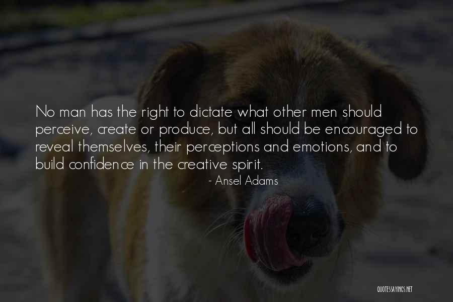 Creative Freedom Quotes By Ansel Adams