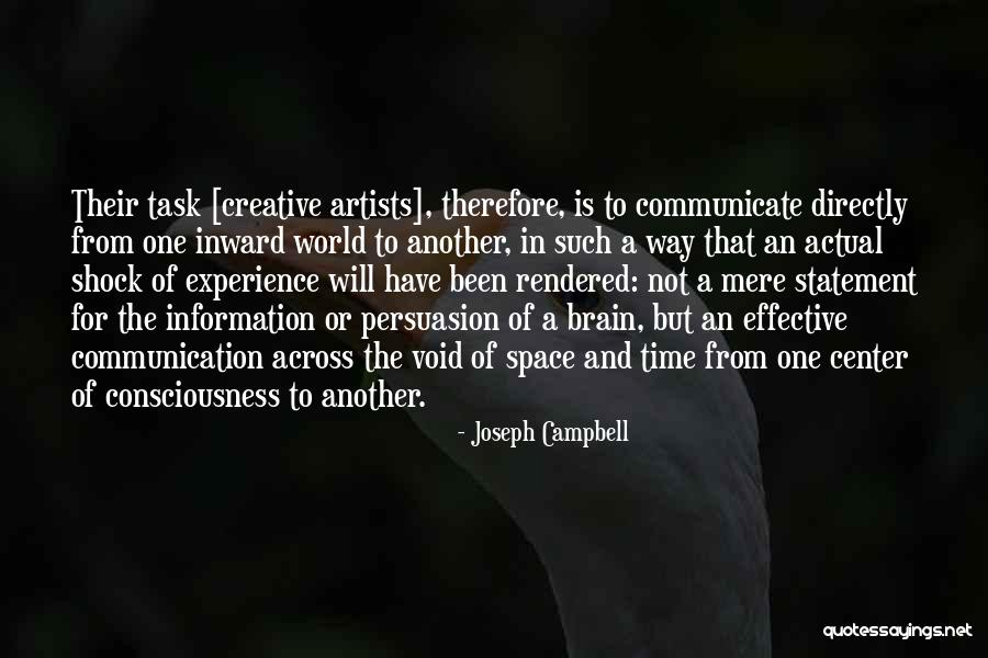 Creative Space Quotes By Joseph Campbell Creative Space Quotes By Joseph Campbell