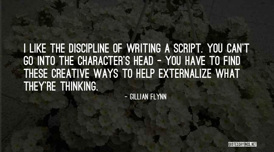 Creative Thinking Of You Quotes By Gillian Flynn Creative Thinking Of You Quotes By Gillian Flynn