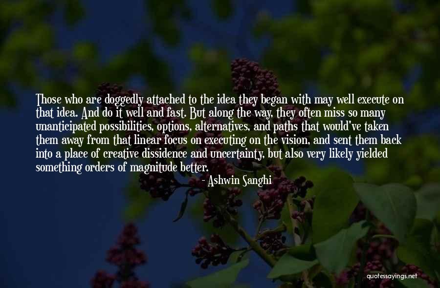 Creative Vision Quotes By Ashwin Sanghi