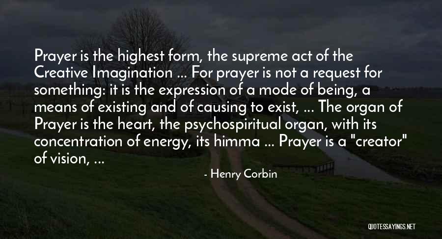 Creative Vision Quotes By Henry Corbin