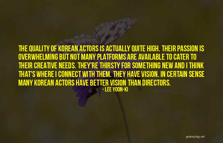 Creative Vision Quotes By Lee Yoon-ki